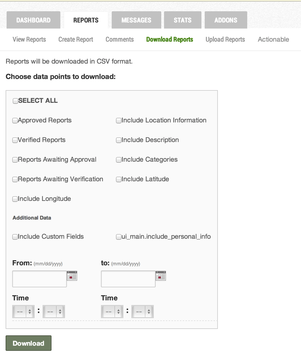 Community Wiki > Uchaguzi Analysis Step by Step > download_reports_1.png