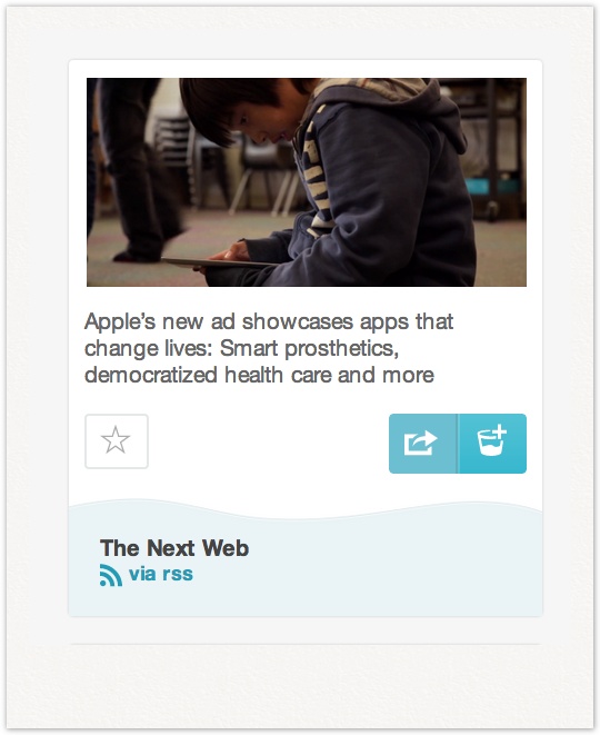 A drop in photo view