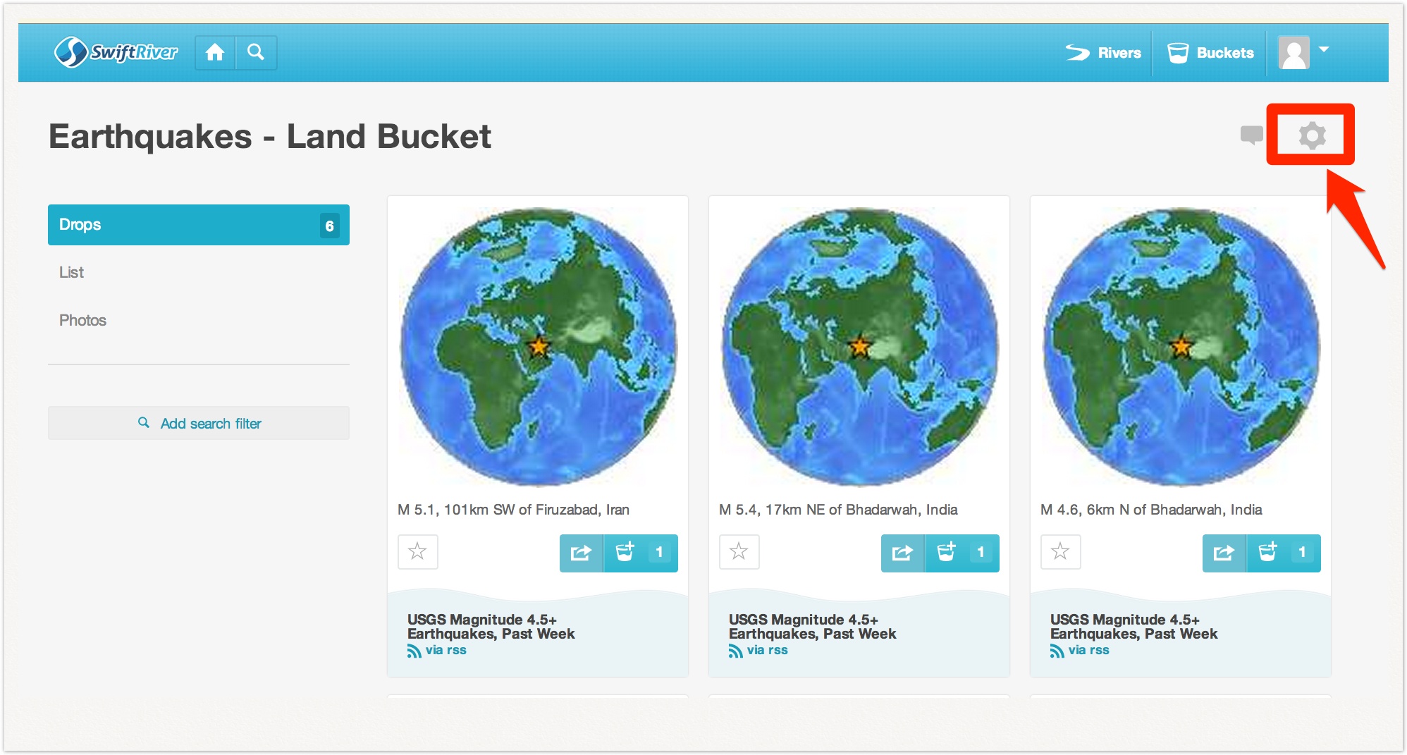 Community Wiki > Adding Collaborators > click_on_bucket_settings.png (Bucket settings) Bucket settings